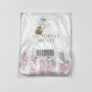 Victoria's Secret PINK Cotton Long Sleeve Campus T-Shirt XS Shine Holiday Logo